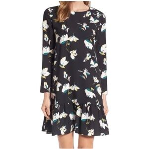 Halogen Floral Print Drop Waist Dress Size SP